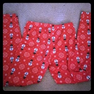 Snowman leggings